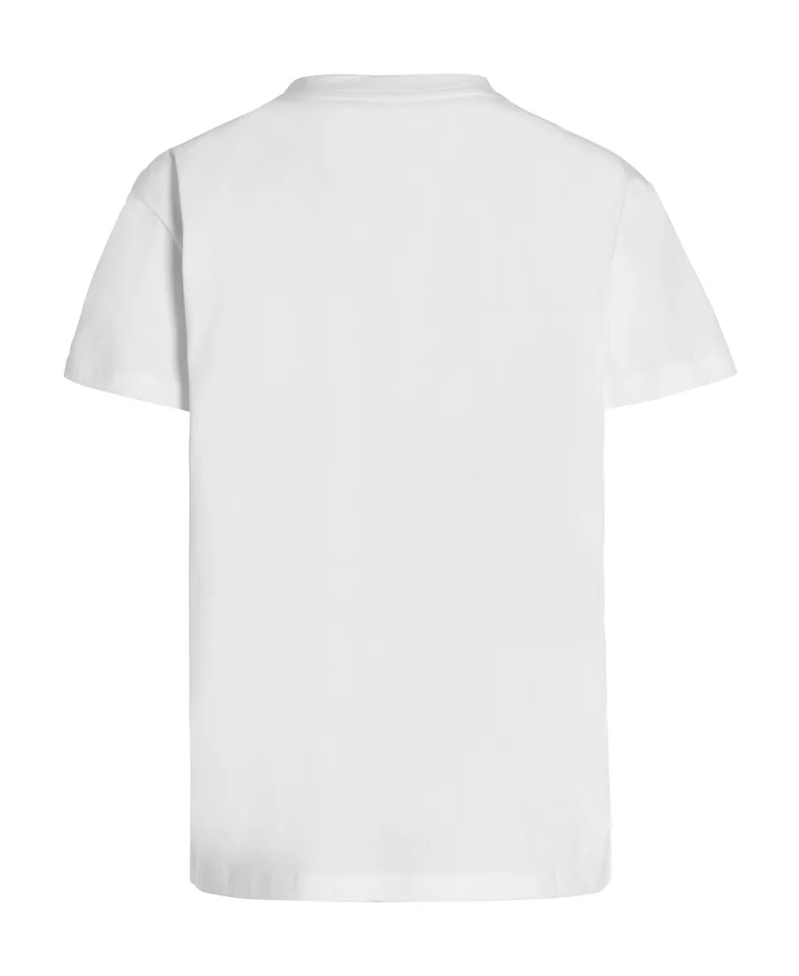T-Shirt With Round Neck And Short Sleeves