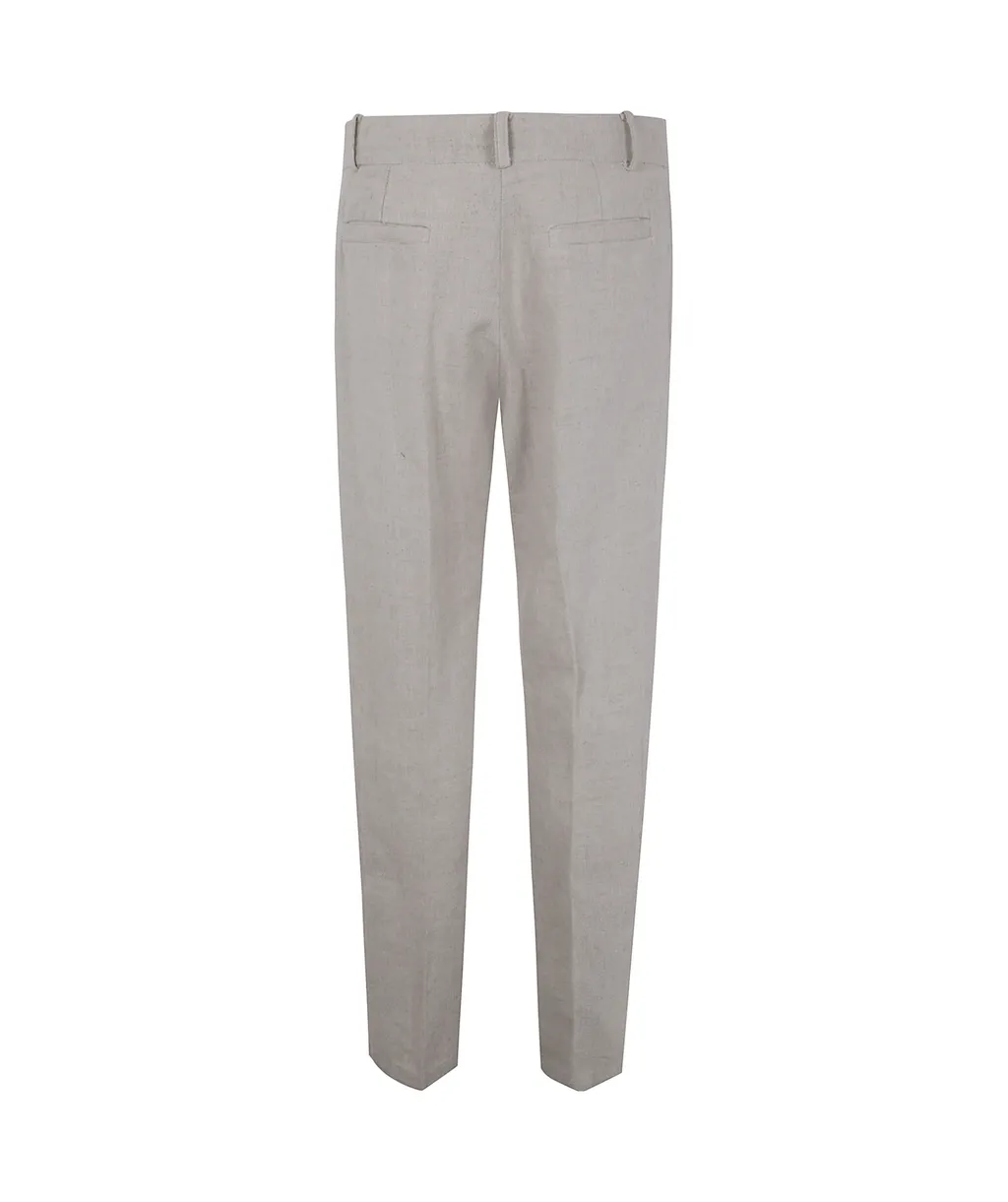 Logo-Embroidered Trousers