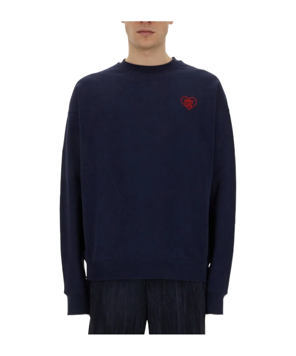 Heart Embroidered Sweater