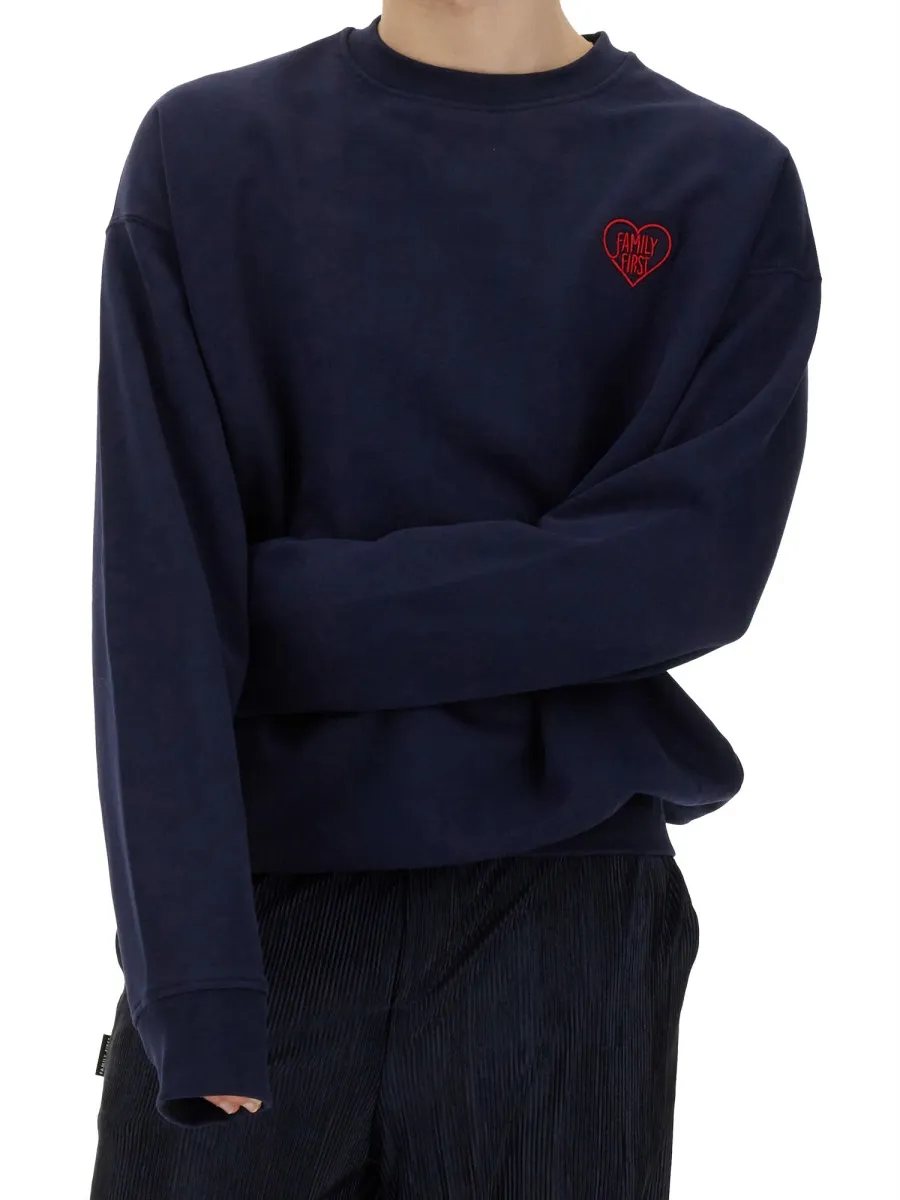 Heart Embroidered Sweater