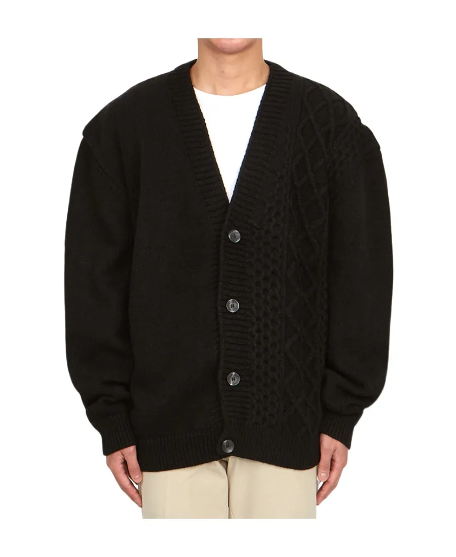 V-Neck Long-Sleeved Sweater
