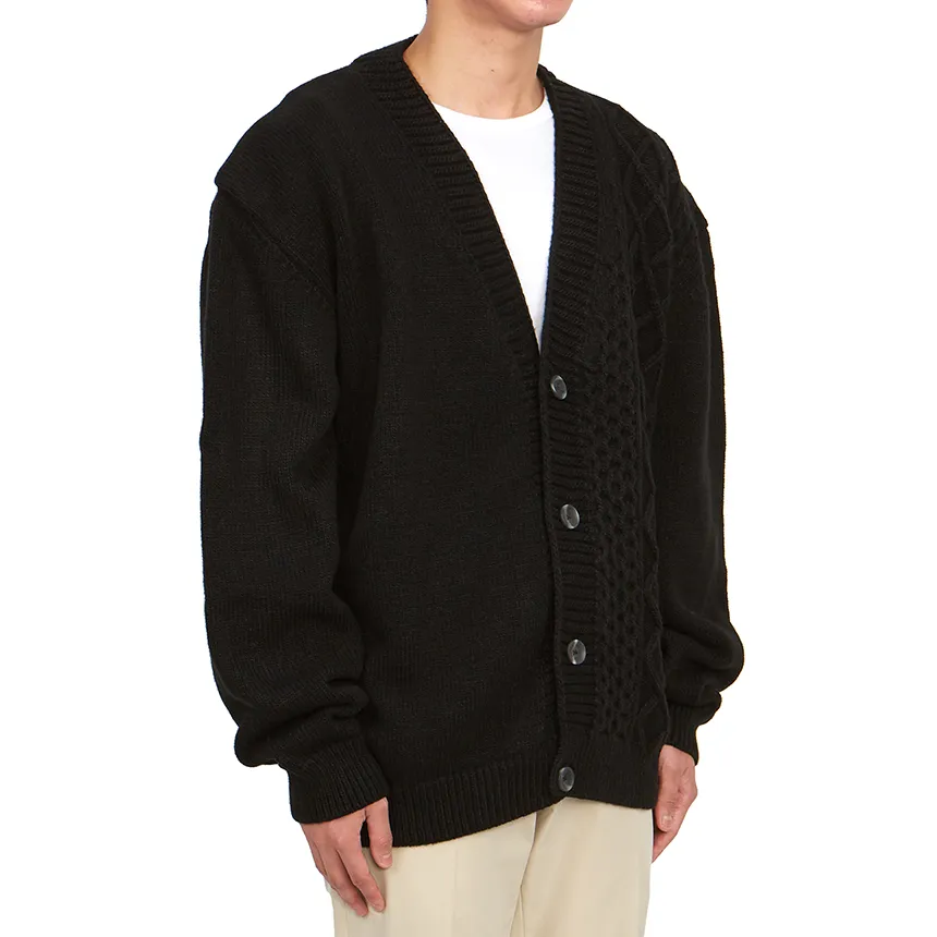 V-Neck Long-Sleeved Sweater
