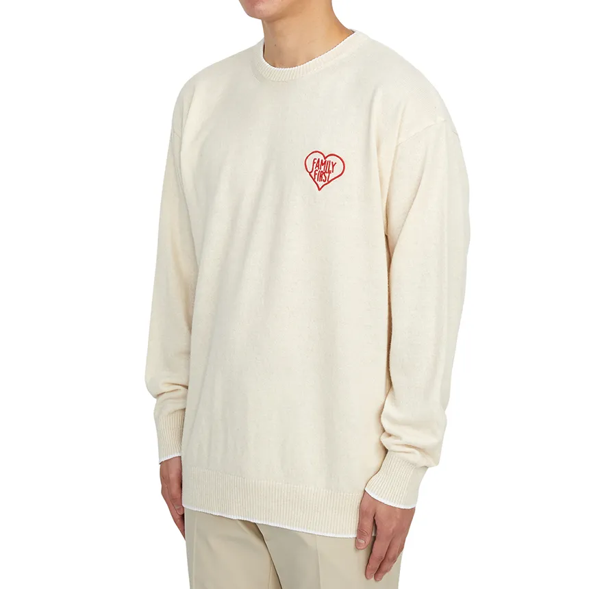 Embroidered-Logo Crew-Neck Jumper