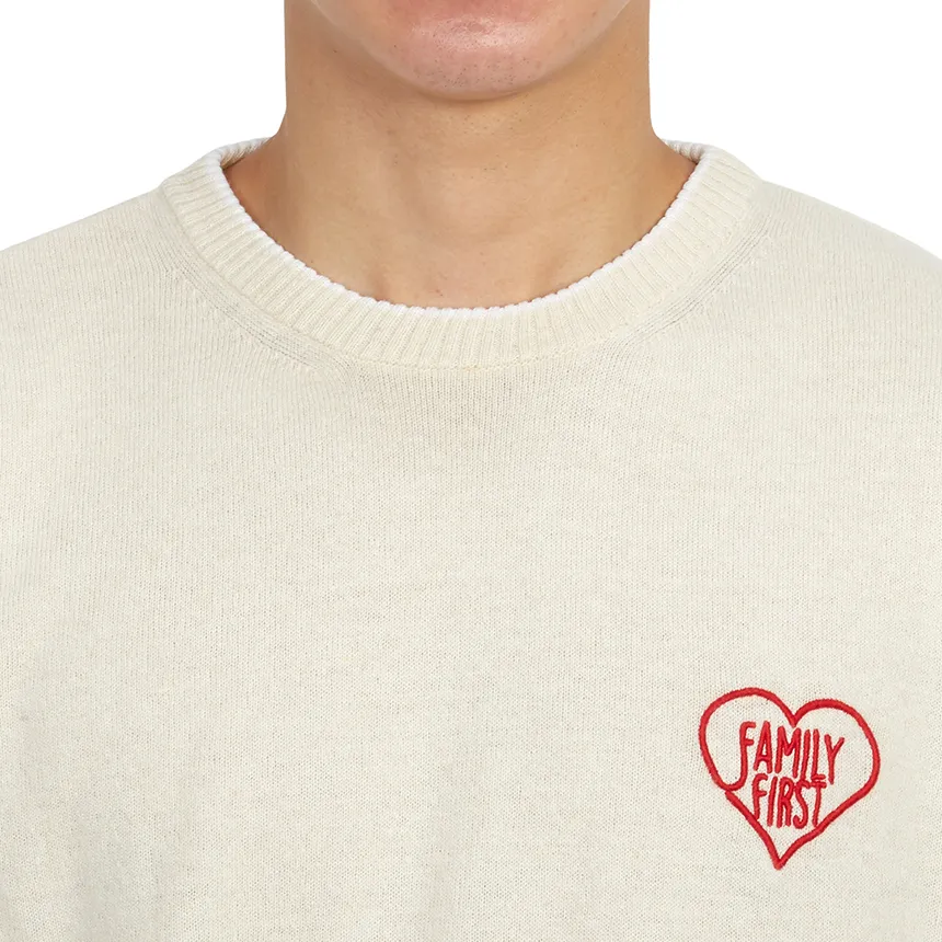 Embroidered-Logo Crew-Neck Jumper