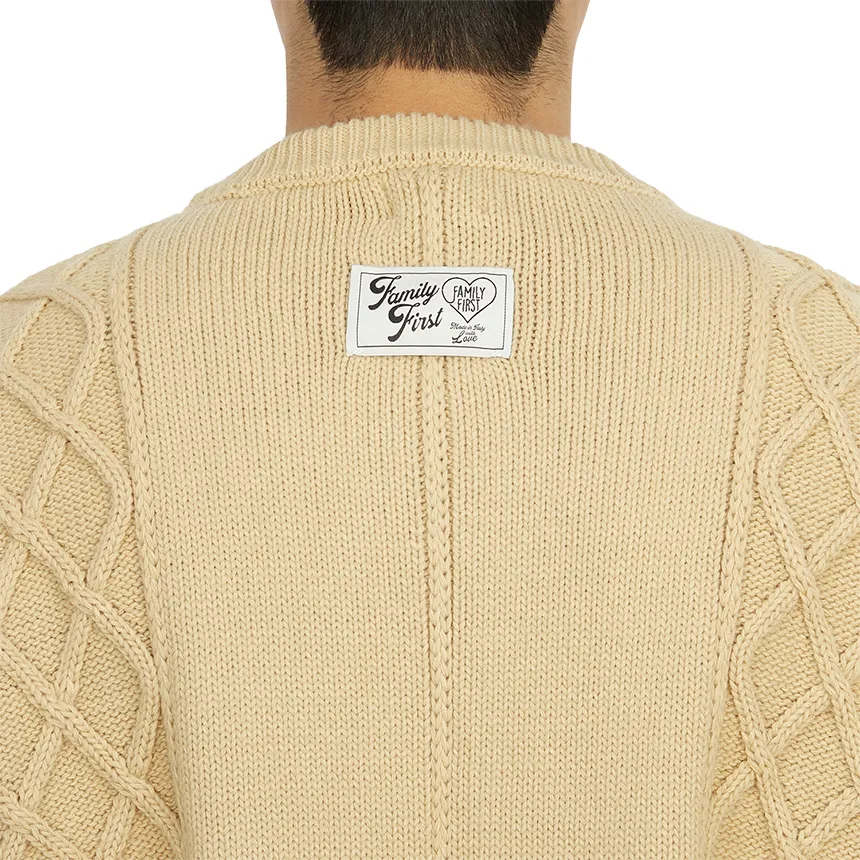 Round Neck Long-Sleeved Sweater