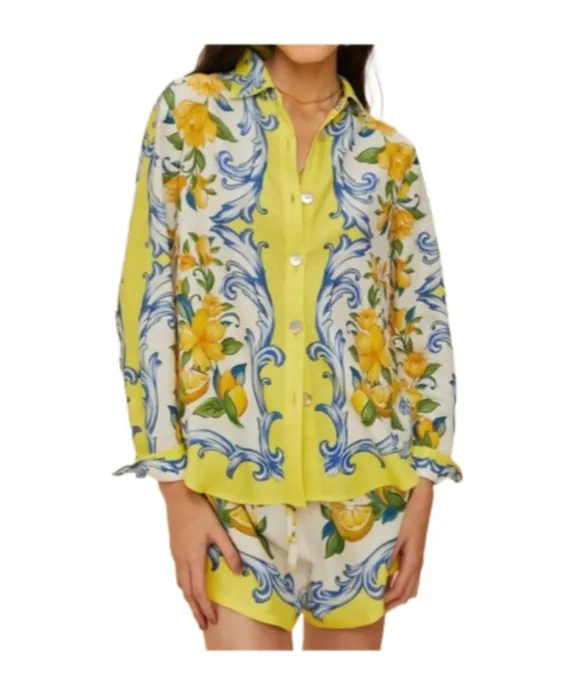 Sicily Scarf Printed Shirt
