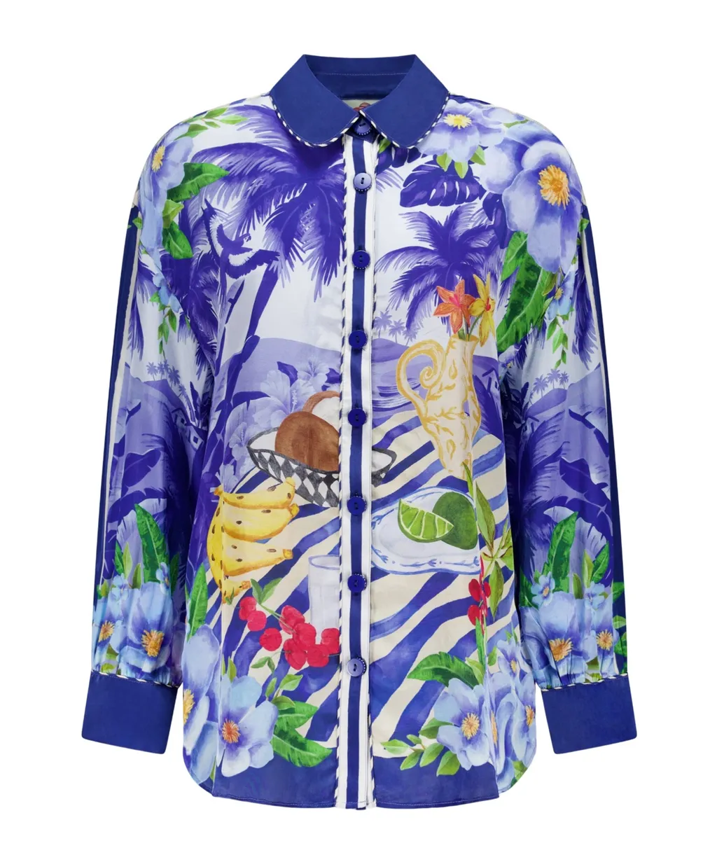 Tropical Print Shirt