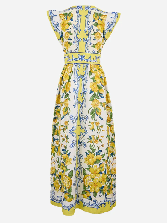 Butterfly Sleeve Dress
