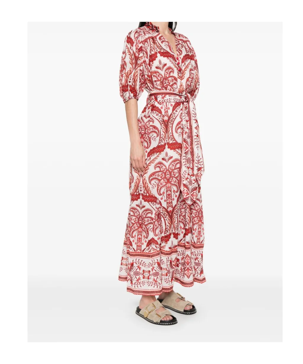Tropical Cameo Maxi Dress