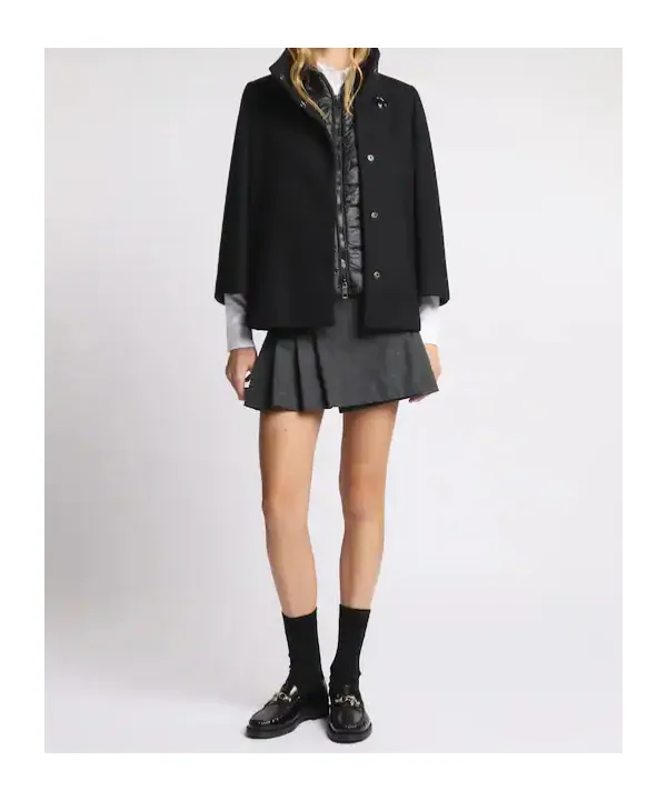 Wool Cape Coat