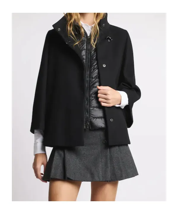 Wool Cape Coat