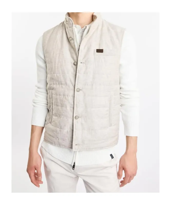 Stand Collar Vest