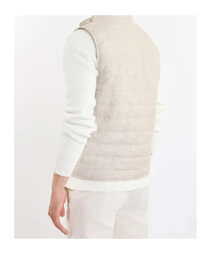 Stand Collar Vest