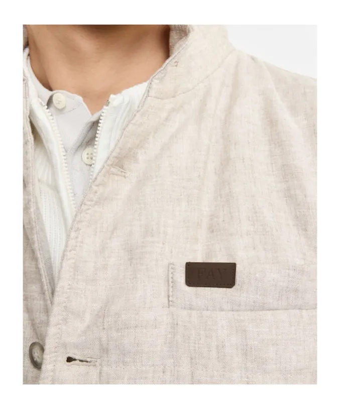 Stand Collar Vest