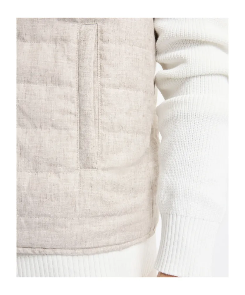Stand Collar Vest