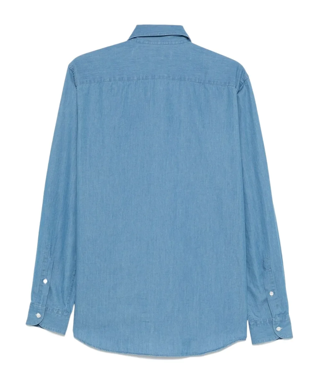 Chambray Button-Up Shirt