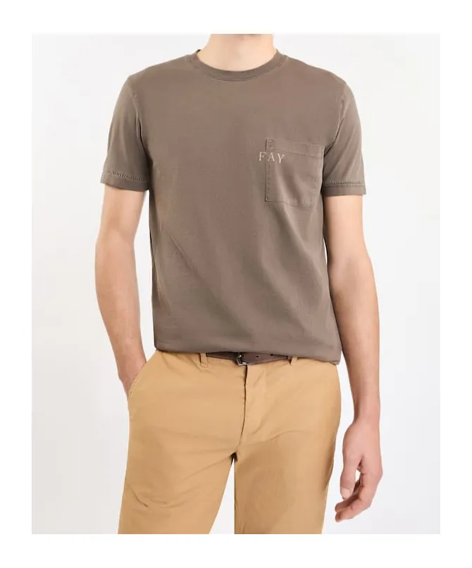 Pocket Crew Neck T-Shirt