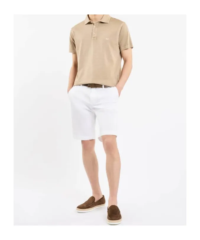 Frosted Jersey Polo Shirt