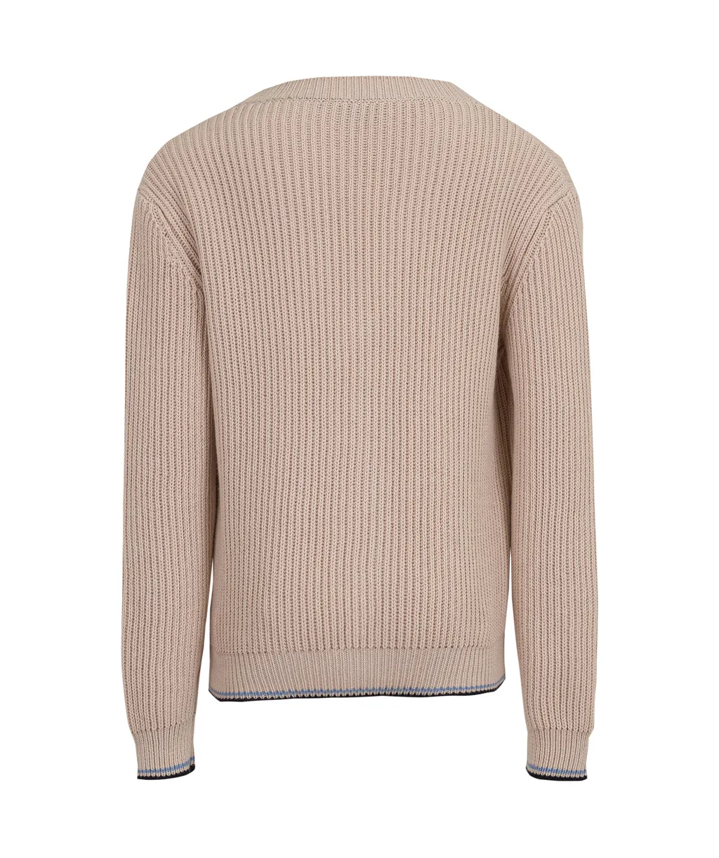 V-Neck Knitted Cardigan
