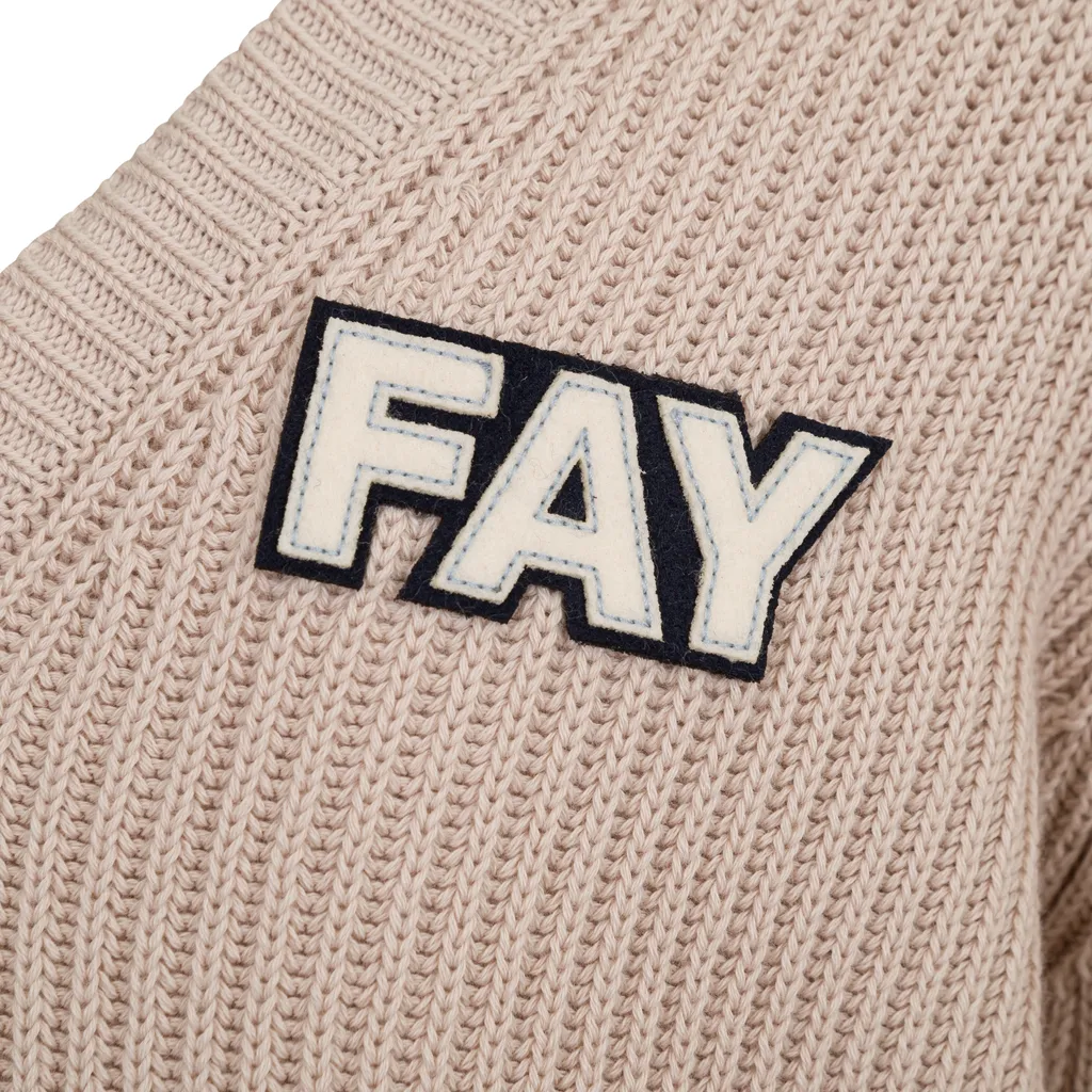 V-Neck Knitted Cardigan