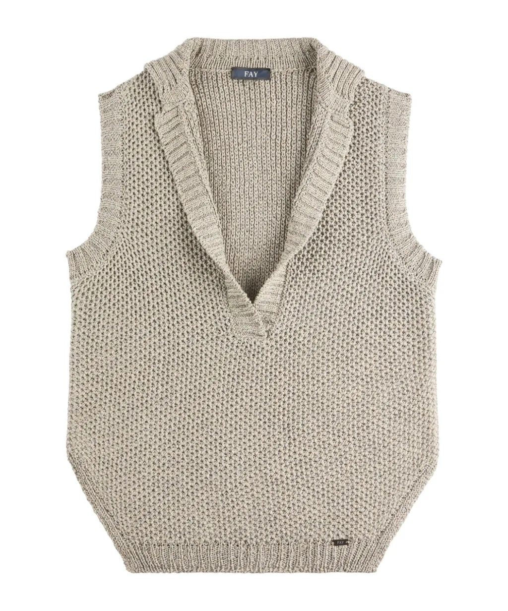 Plunging Neck Gilet