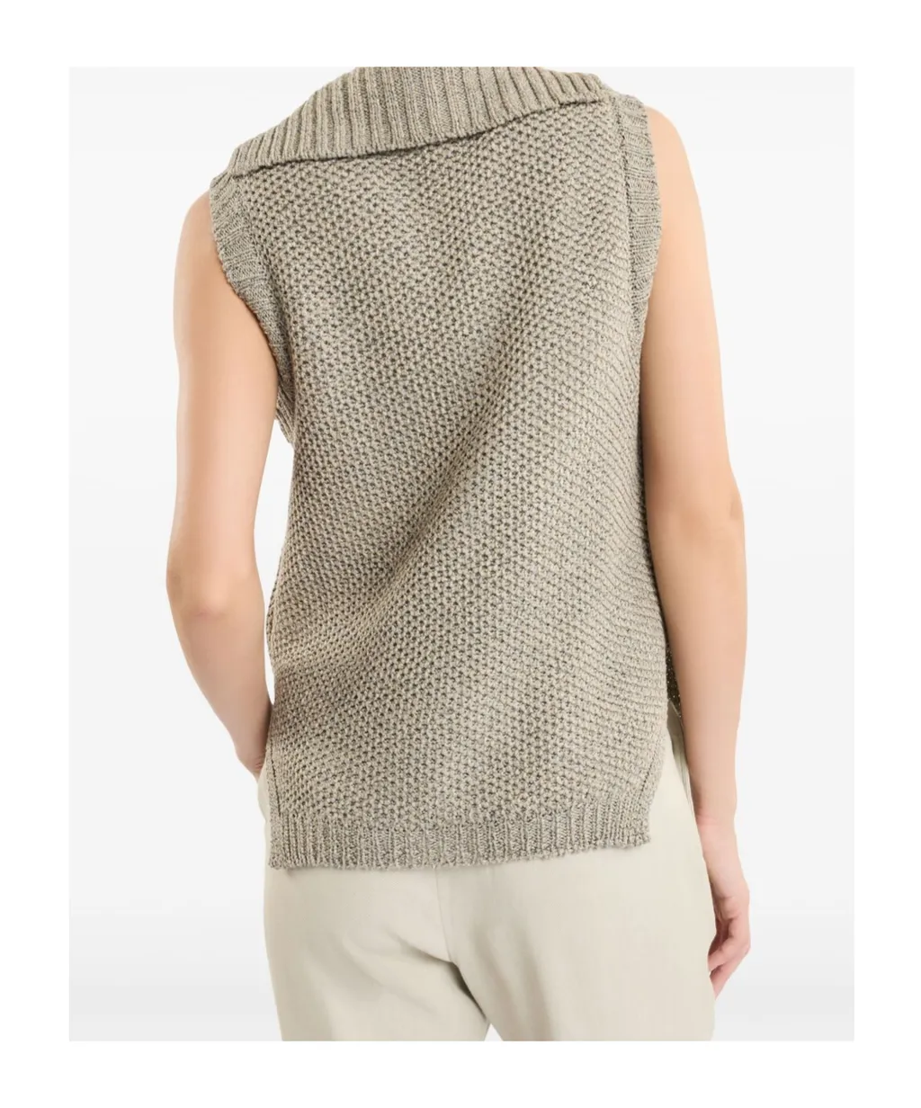 Plunging Neck Gilet