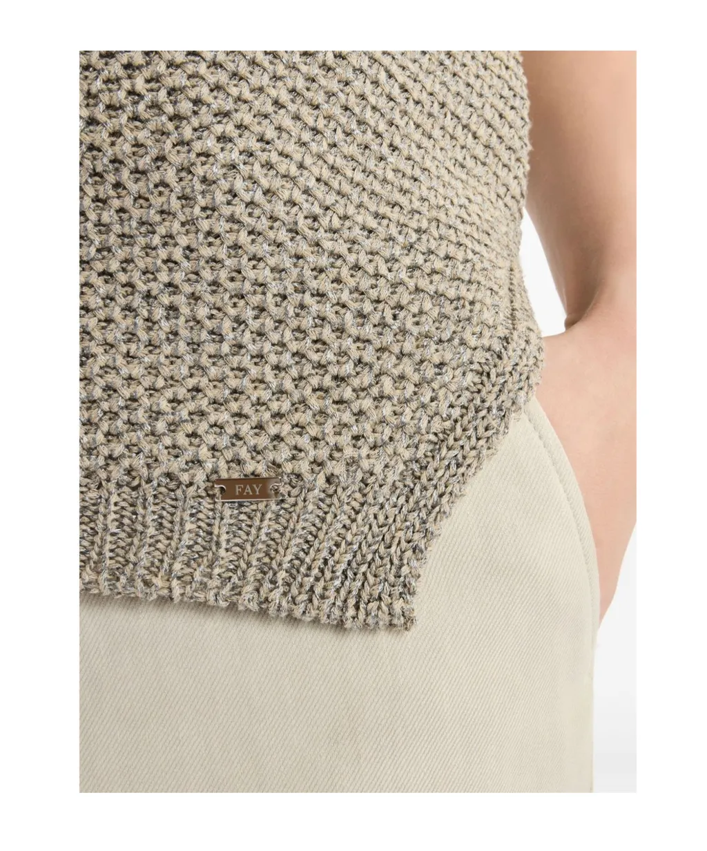 Plunging Neck Gilet