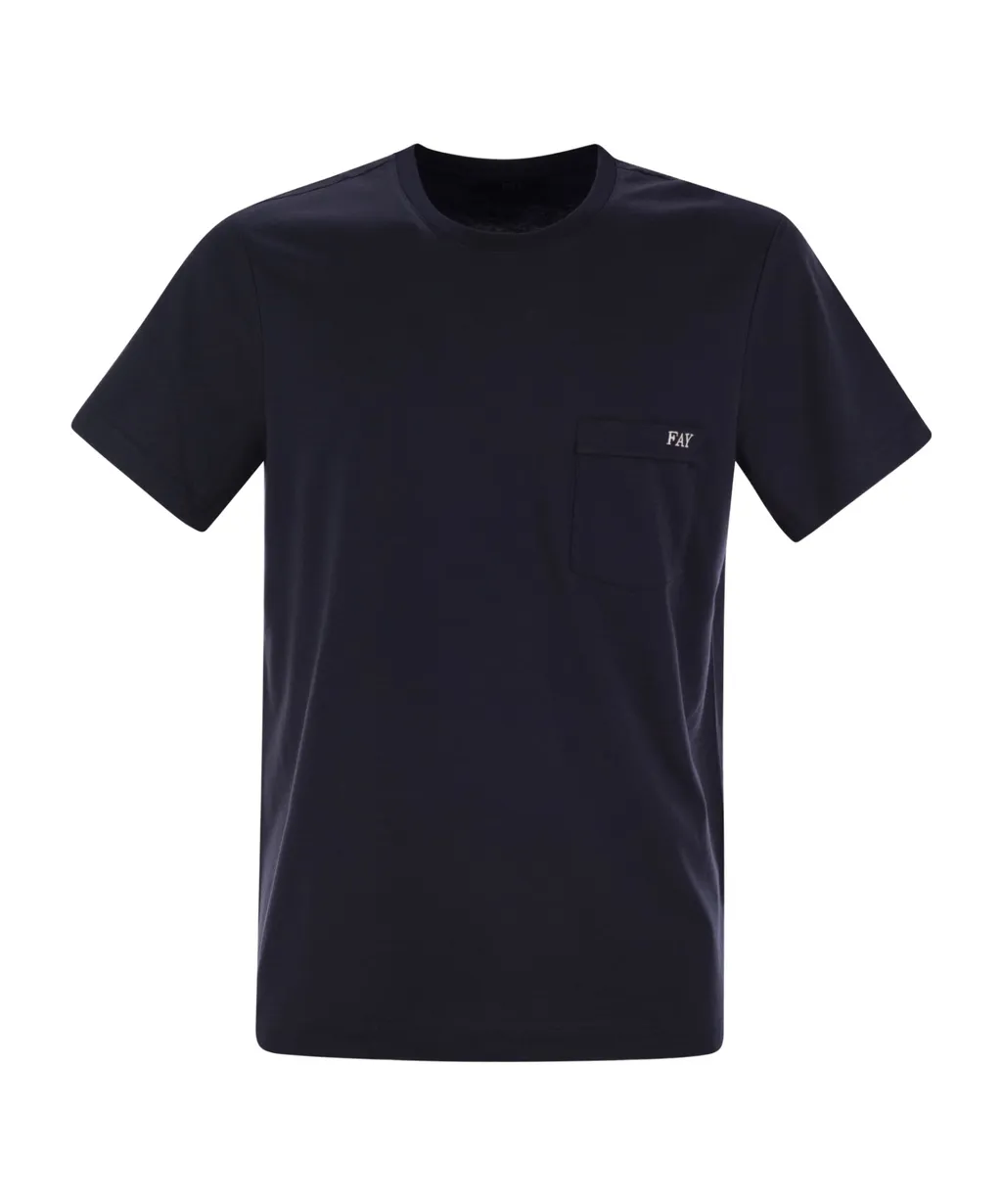 Pocket Crew Neck T-Shirt