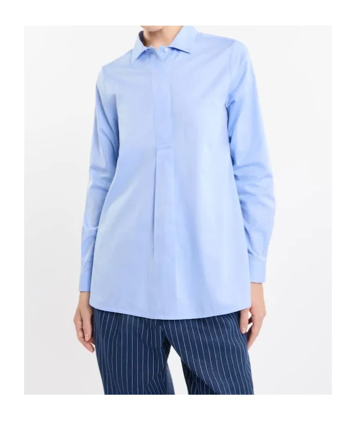 Classic Collar Long-Sleeve Shirt
