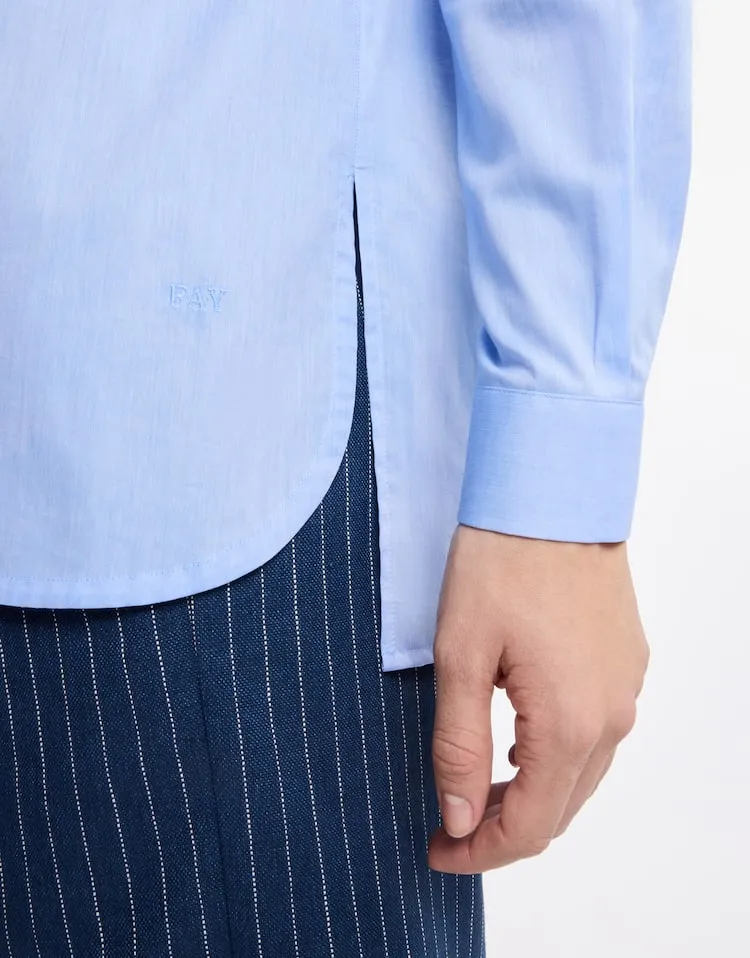 Classic Collar Long-Sleeve Shirt