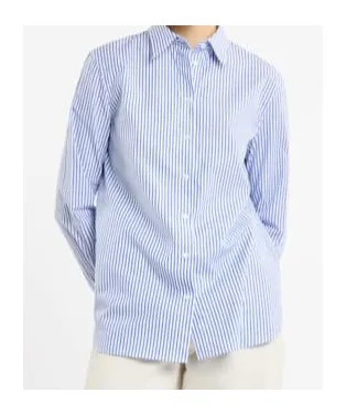 Striped Button-Up Shirt