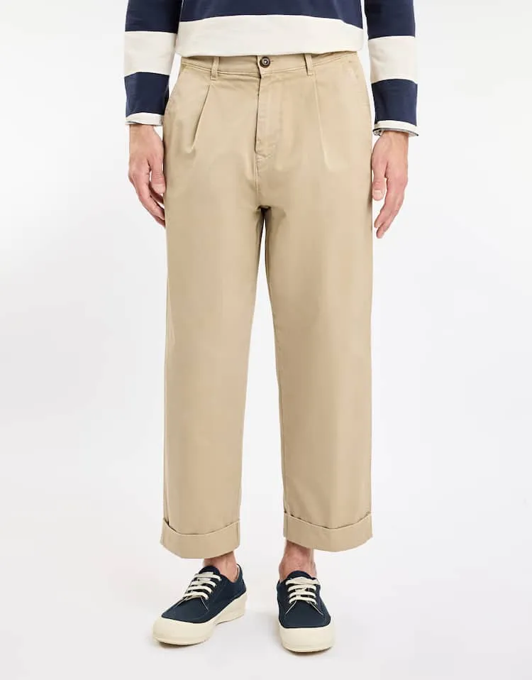 Belt-Loop Casual Pants