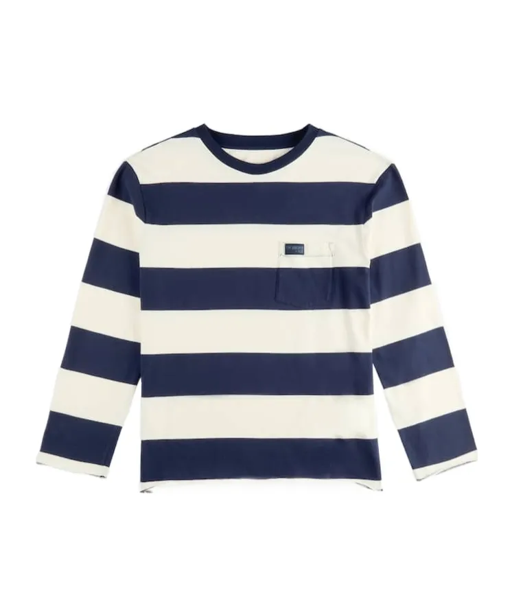 Striped Pocket T-Shirt
