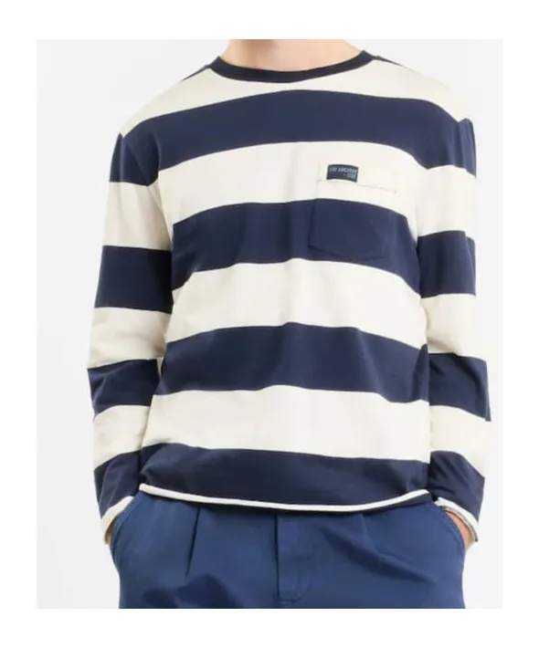 Striped Pocket T-Shirt