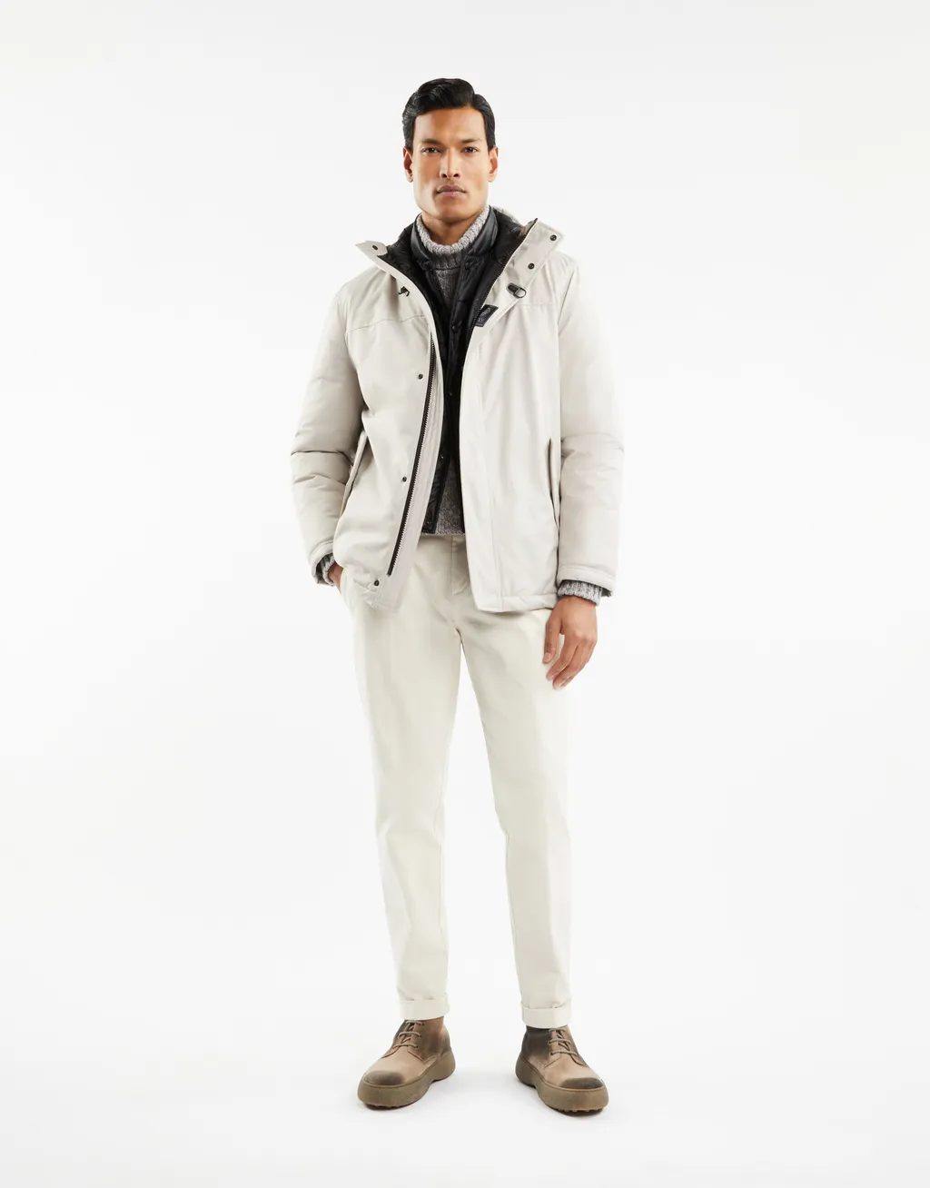 Hooded Parka Coat