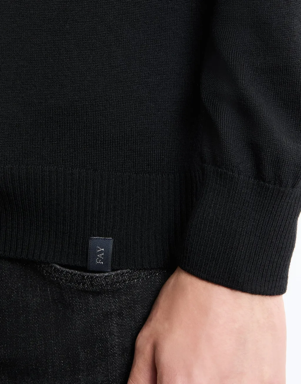 Ribbed Crewneck Sweater