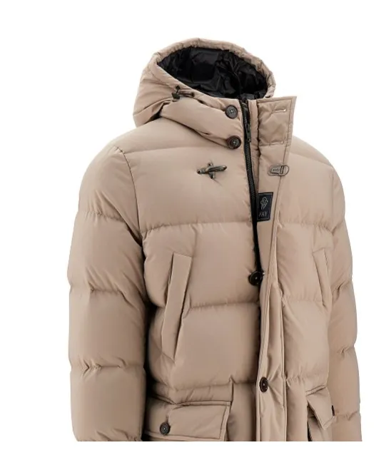 Drawstring Hood Down Jacket