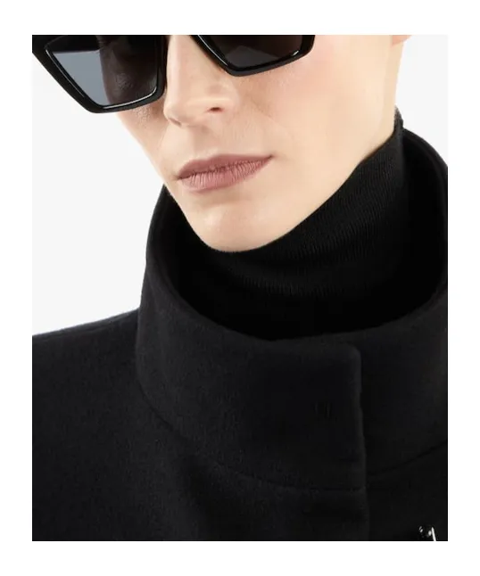 High Collar Cape Coat