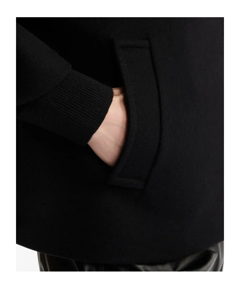 High Collar Cape Coat