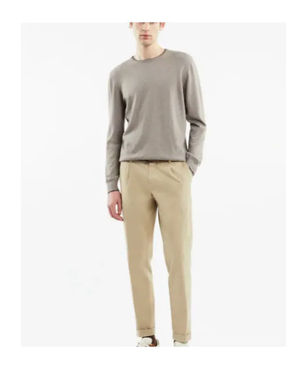 Round-Neck Crewneck Jumper