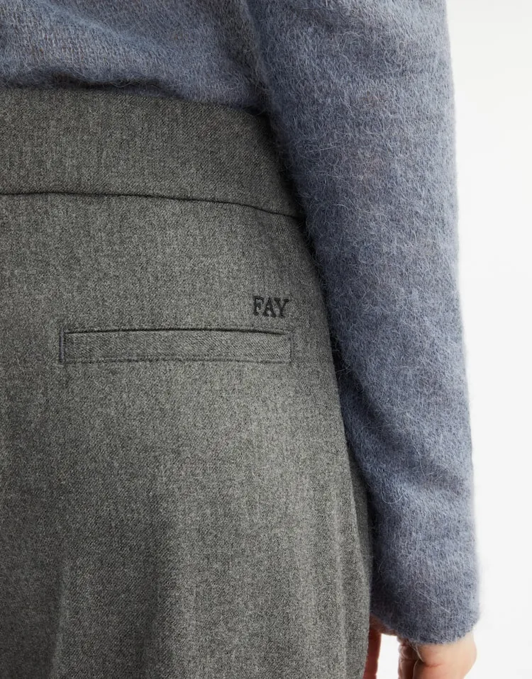 Straight-Leg Trousers