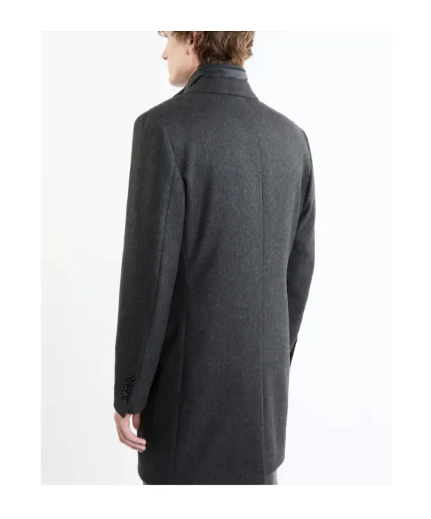 Padded Wool Coat