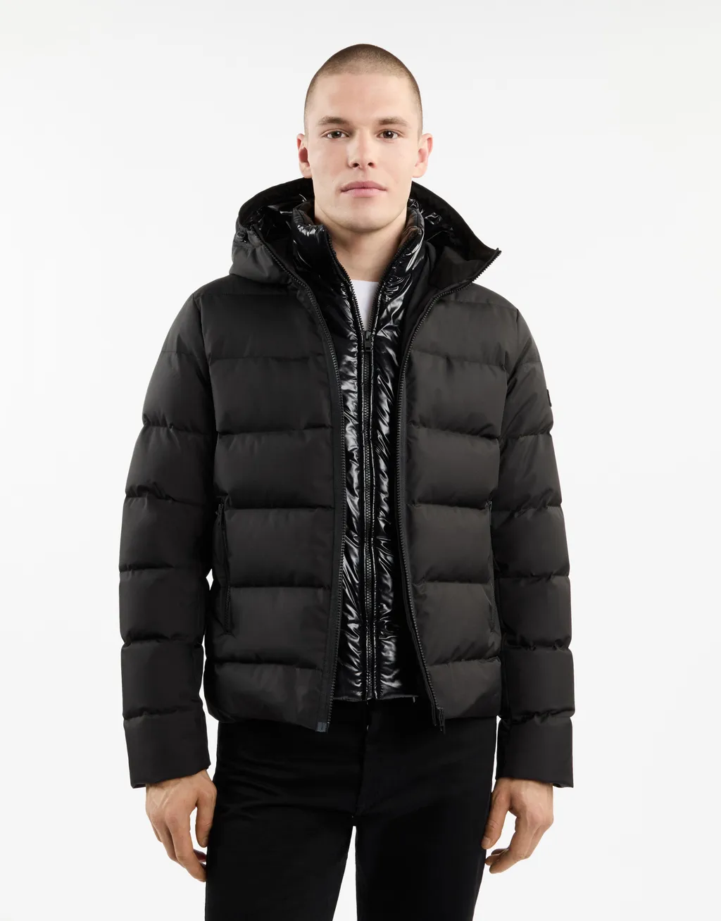 Water Repellent Hooded Jacket