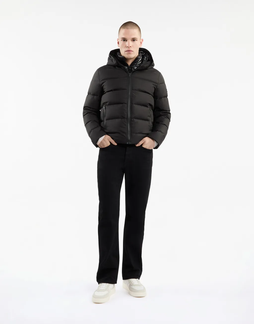 Water Repellent Hooded Jacket