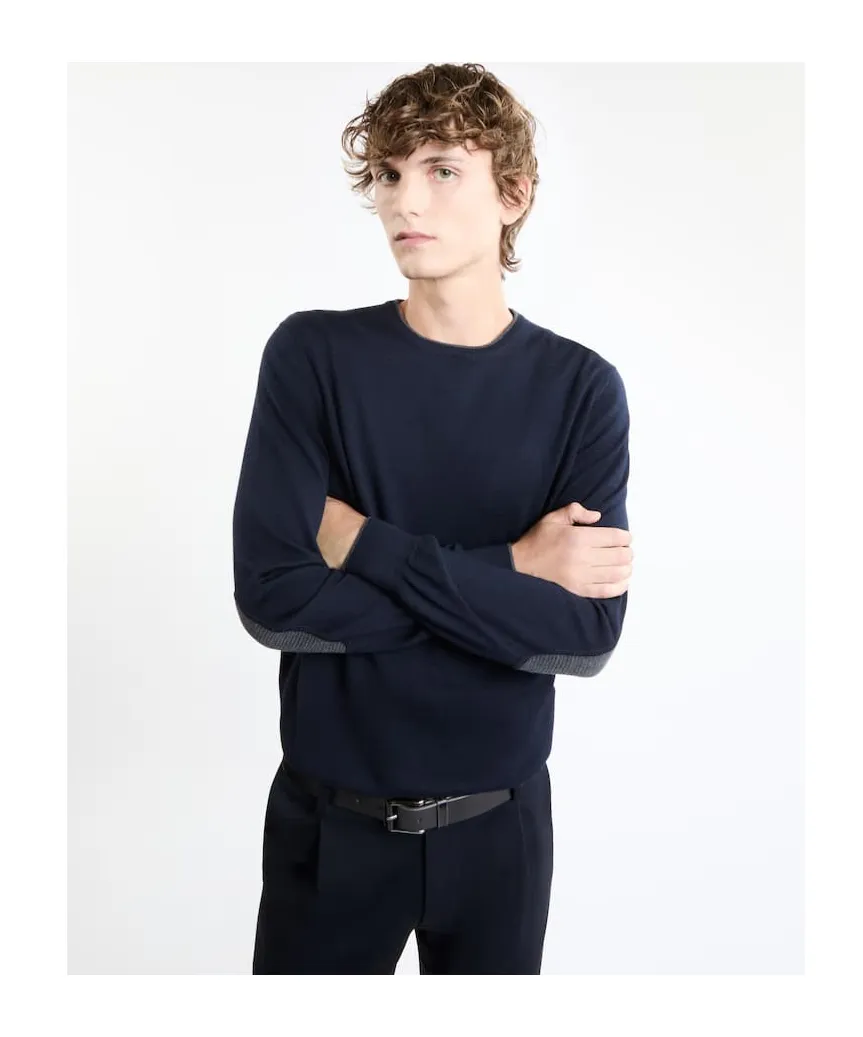 Round-Neck Crewneck Jumper