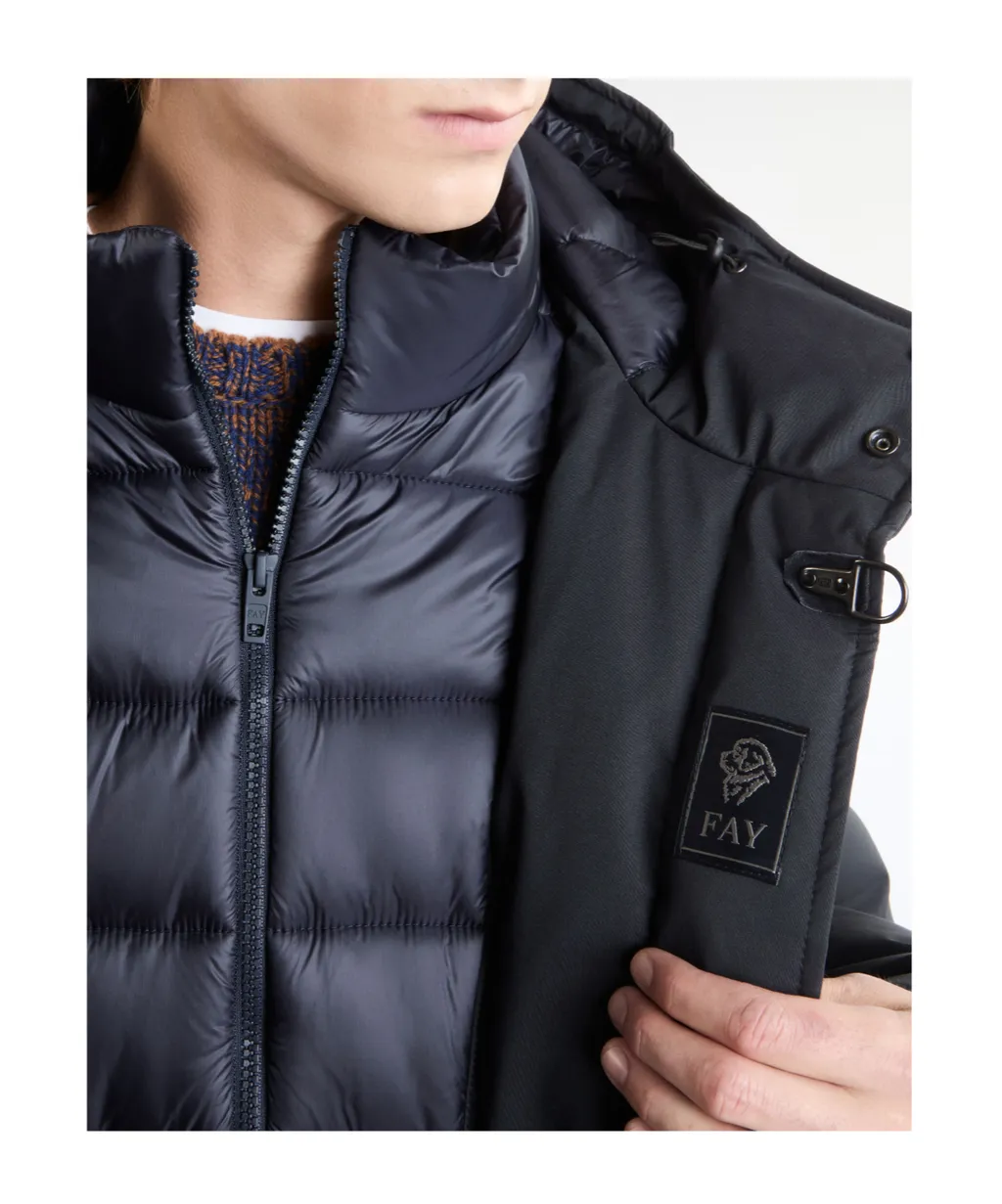 Technical Taffeta Parka Coat