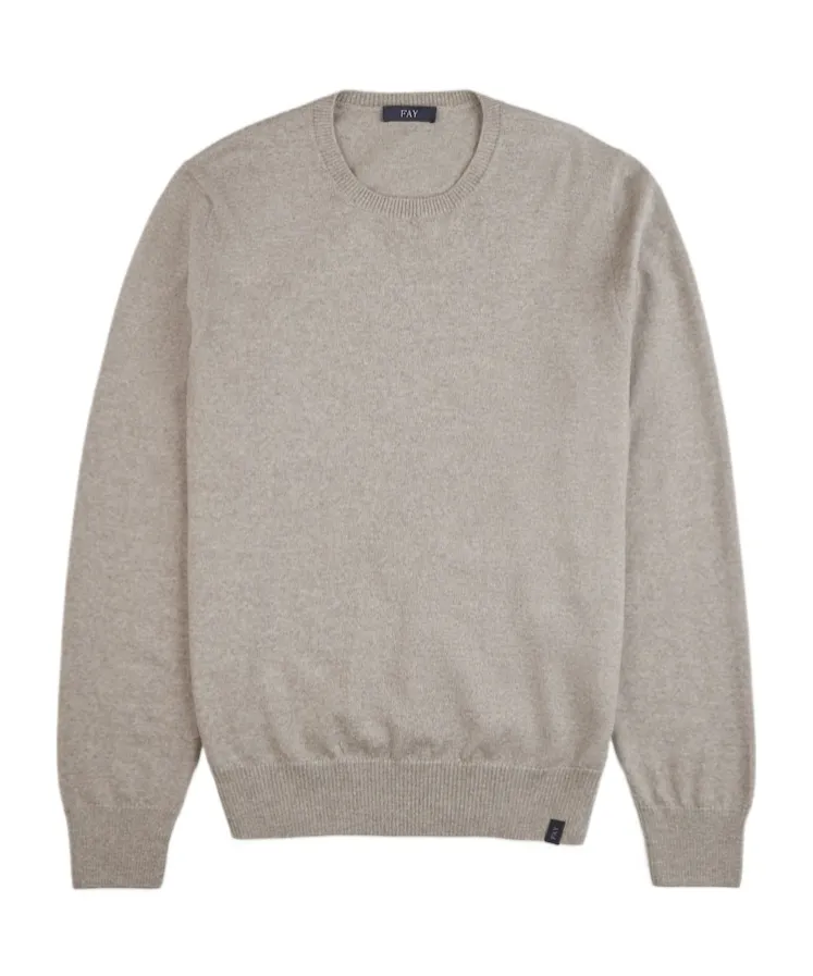 Round Neck Wool Sweater