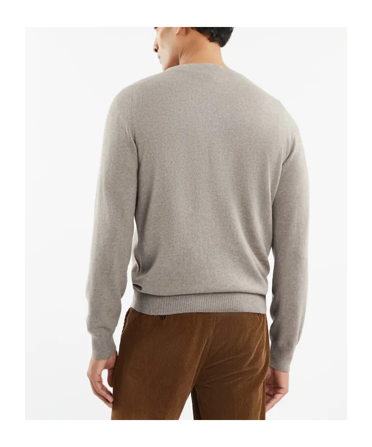 Round Neck Wool Sweater