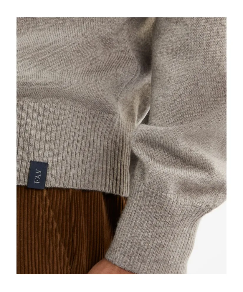 Round Neck Wool Sweater