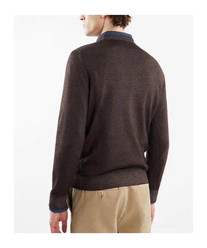 Logo-Embroidered Crewneck Jumper